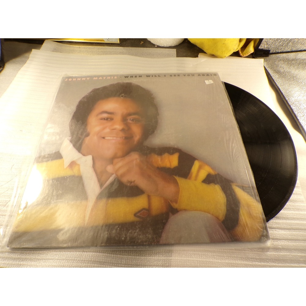 Johnny Mathis When Will I See You Again Vinyl LP Columbia PC 33420 1975 Pop Soul